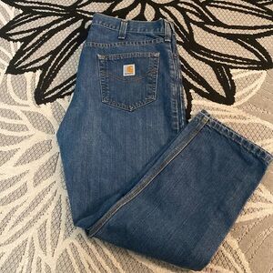 Men’s Carhartt Traditional Fit Dark Denim Jeans